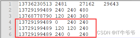 WritableComparable排序案例实操