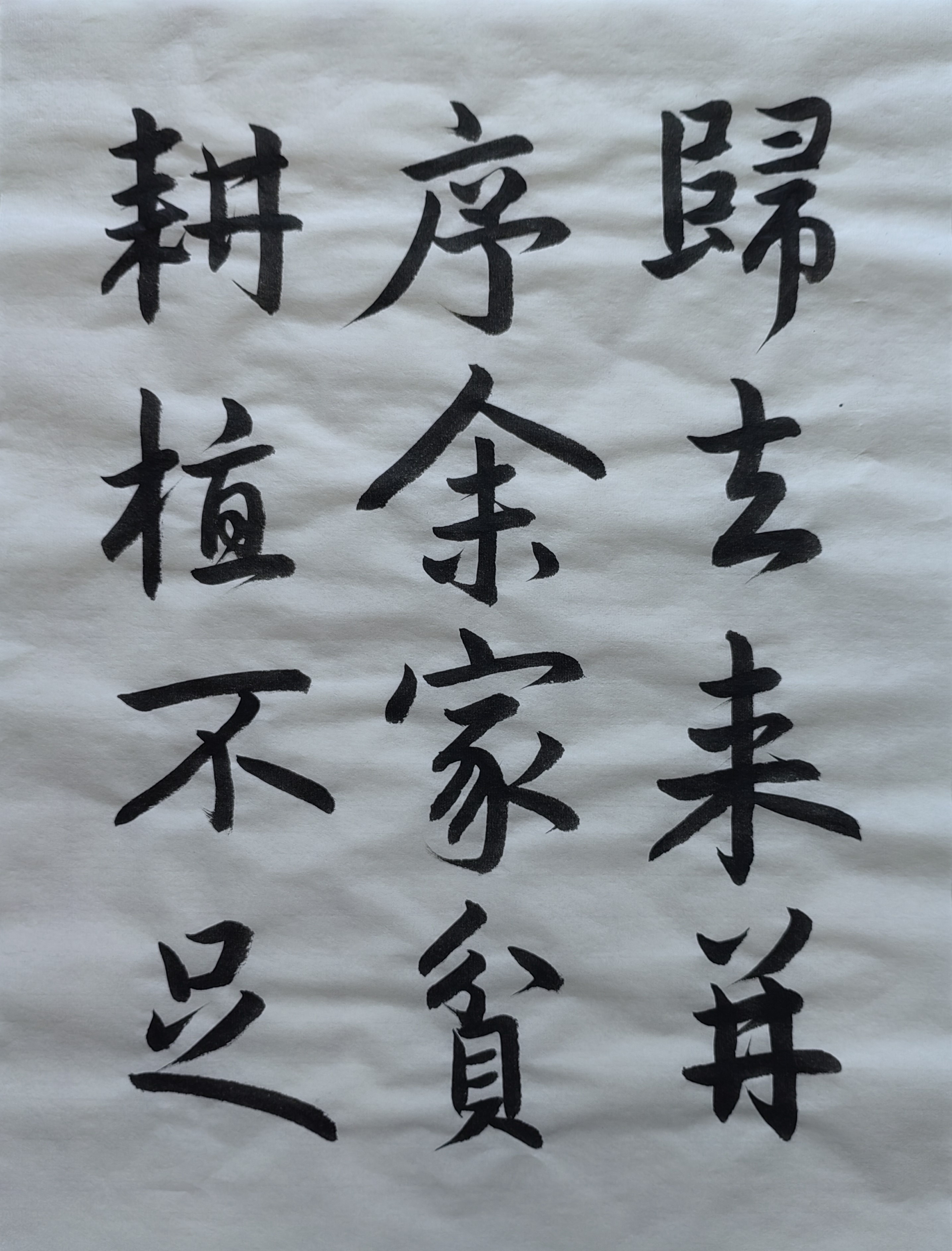 临帖125 行书《赵孟頫 归去来辞》(1)-csdn博客