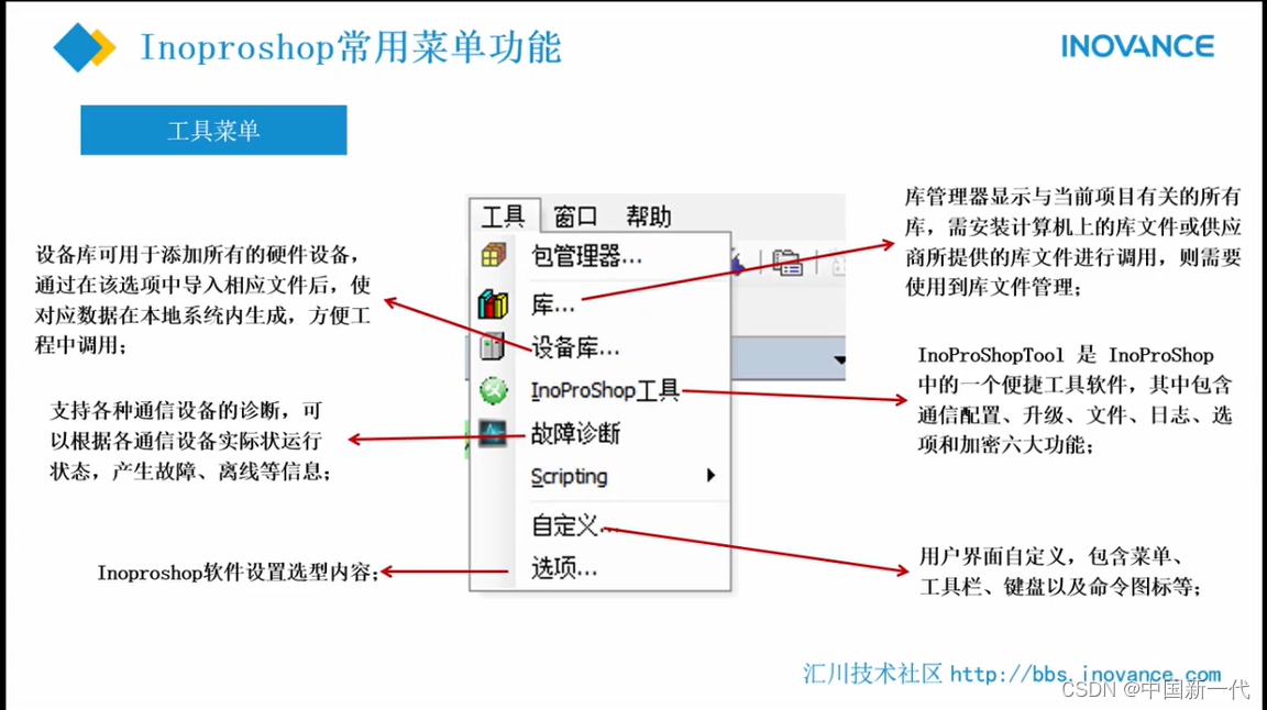 工具菜单