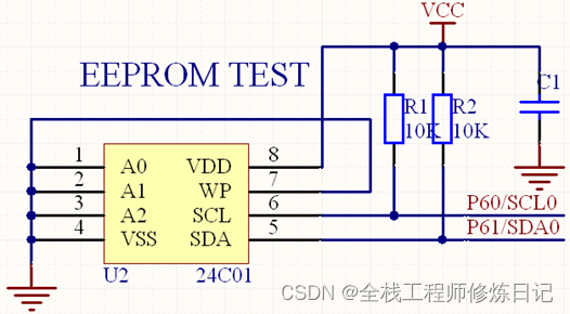 I2C芯片24C02/4/8/16(EEPROM)解读