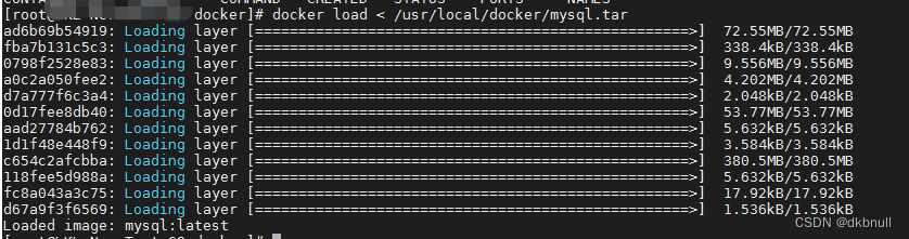 Docker打包离线镜像到本地，上传解压到服务器