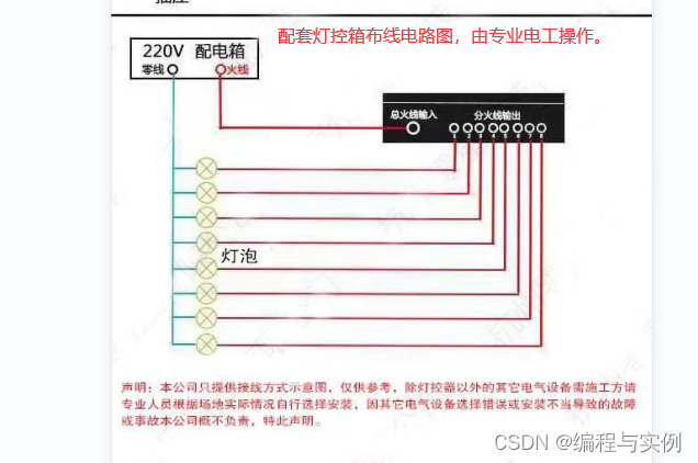 棋牌室计时计费管理系统的灯控器连接教程