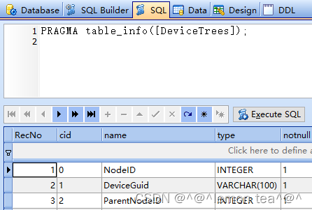 C# 中 SQLite 查询数据库表中字段（列）是否存在的方法