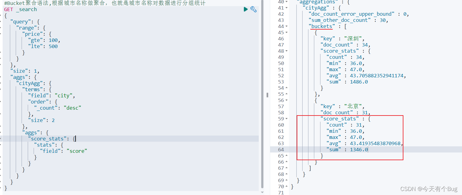 Elasticsearch 数据聚合