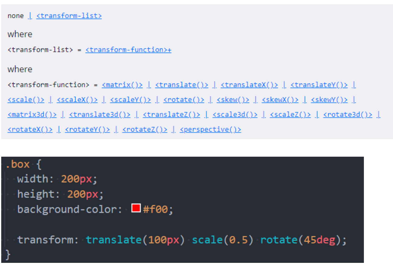 【CSS<span style='color:red;'>基础</span>】9.形变<span style='color:red;'>transform</span>