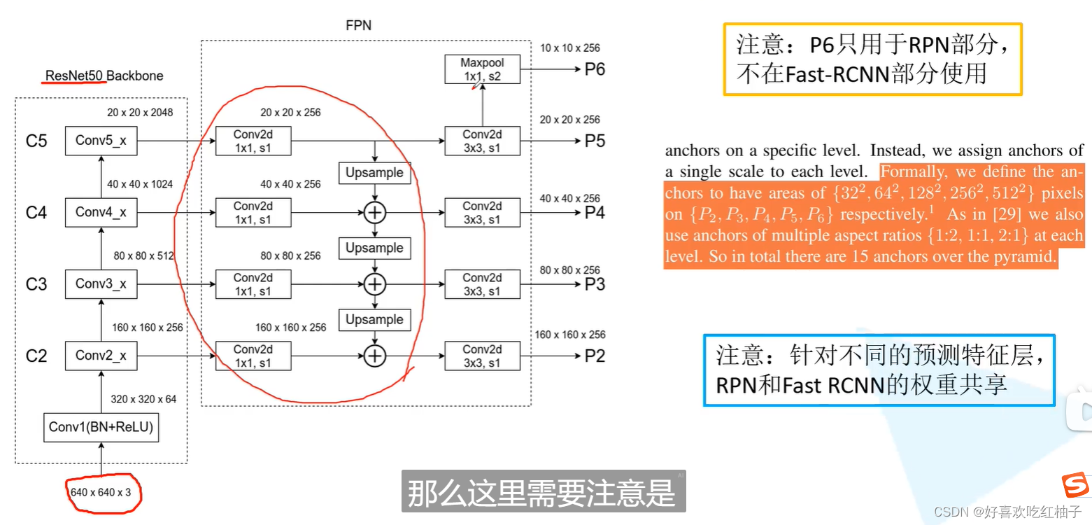 【目标检测】FPN特征金字塔完整流程详解