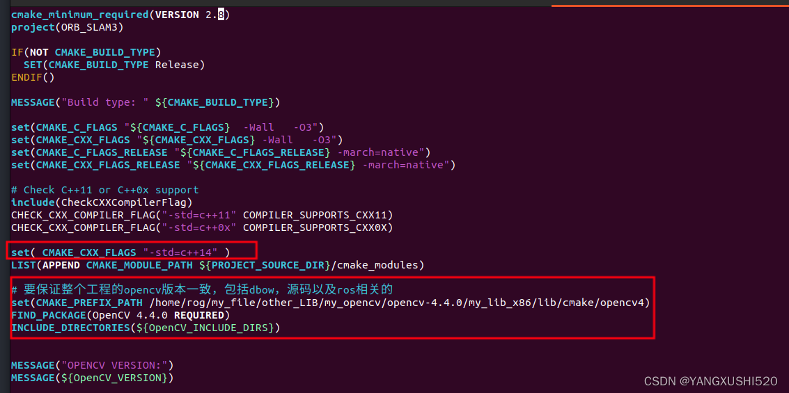 ubuntu 22.04 <span style='color:red;'>编译</span> <span style='color:red;'>ORBSLAM</span>3