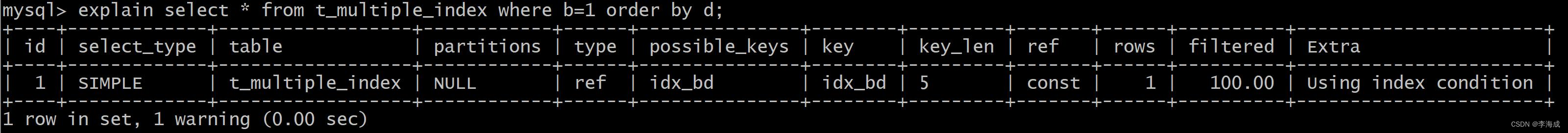 Explain工具-SQL性能优化