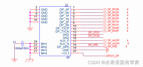 51-硬件设计-dp转hdmi接口电路,线序问题_dp转hdmi接线图-csdn博客