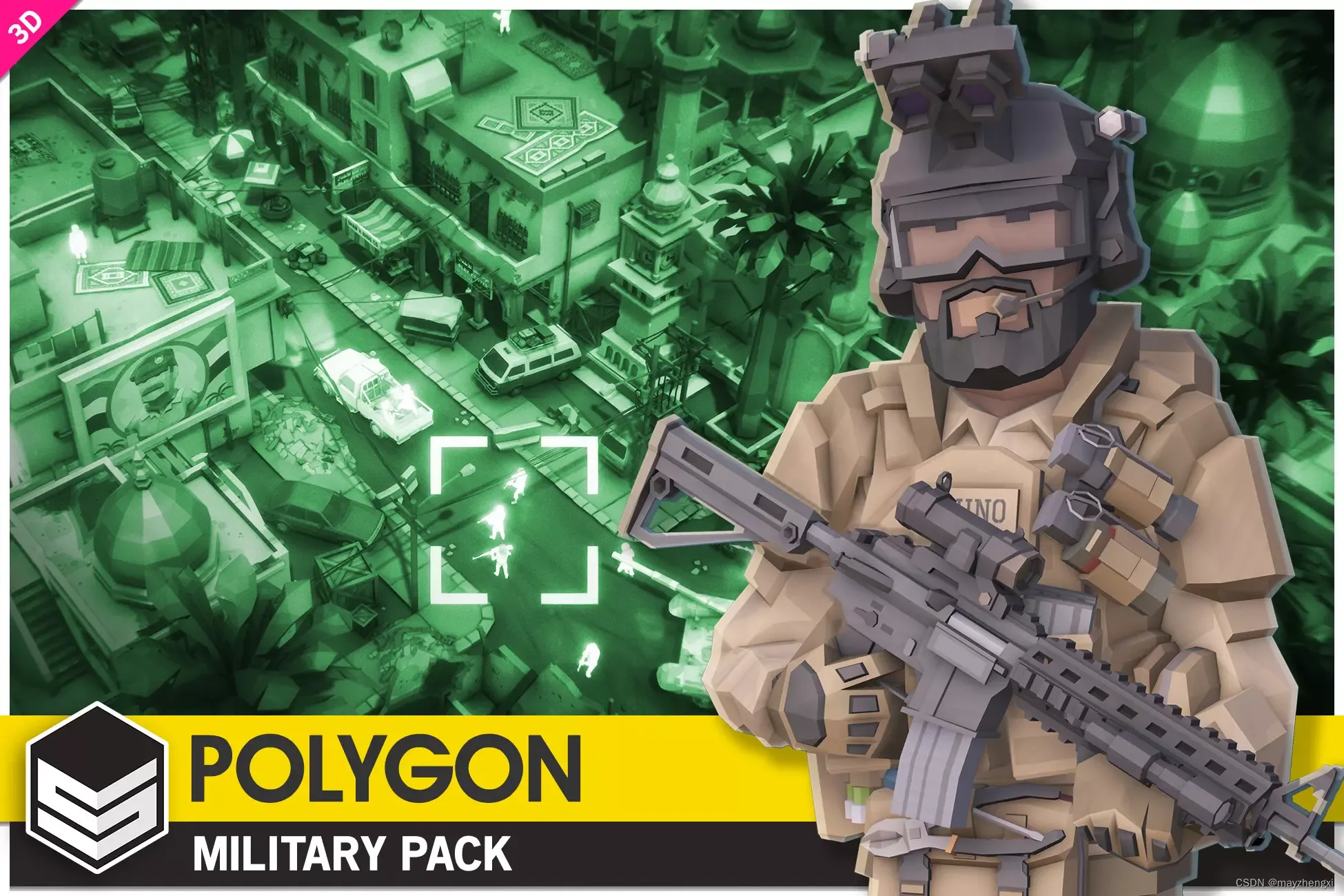 POLYGON Military - Low Poly 3D Art by Synty