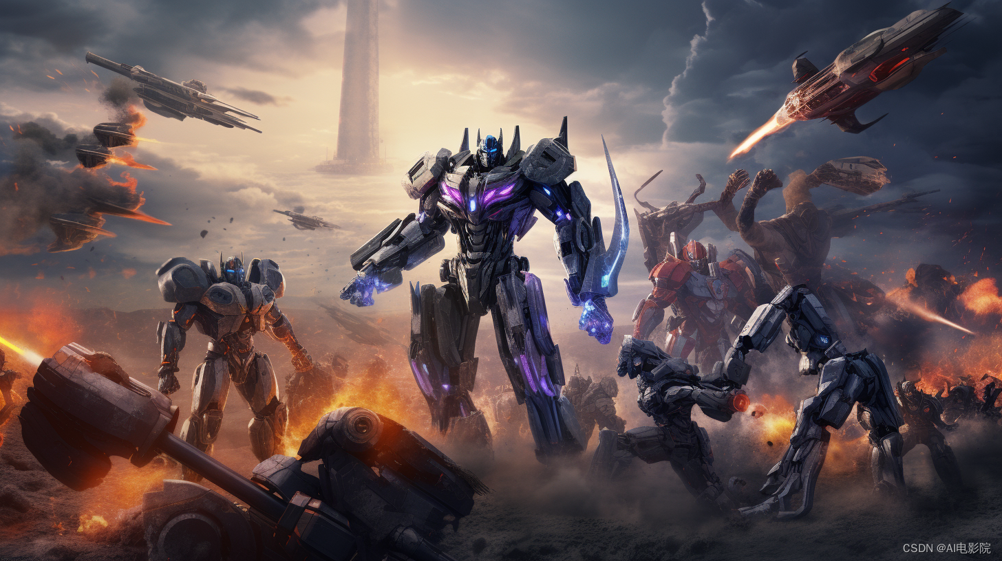 ai制作变形金刚8初代电影宣传片重磅回归
