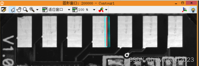 [机器视觉]halcon应用实例 边缘检测2