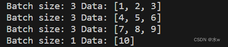 data_loader返回的每个batch的数据大小是怎么计算得到的?