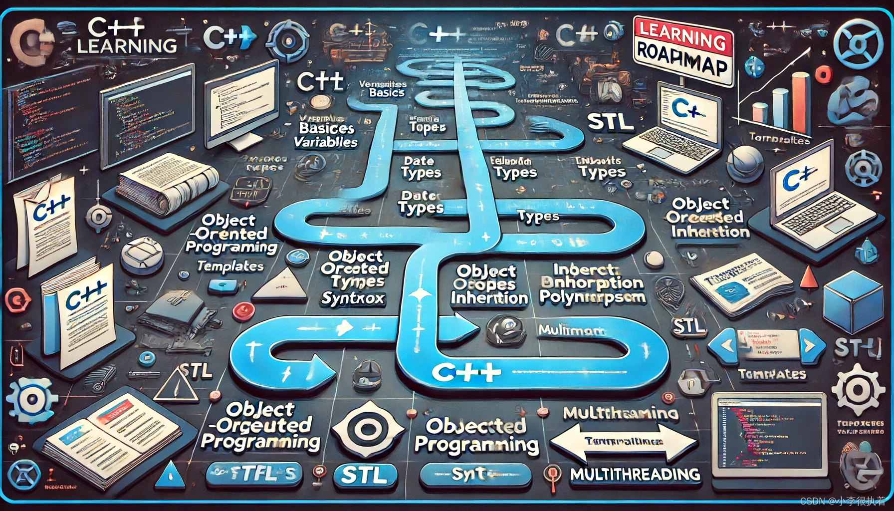 浅谈C++基本框架内涵及其学习路线
