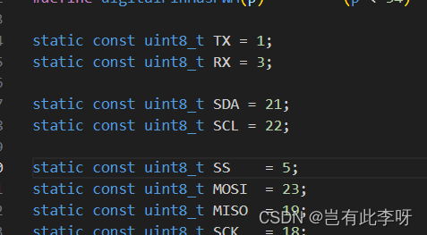 ESP32如何查看IIC等默认引脚？