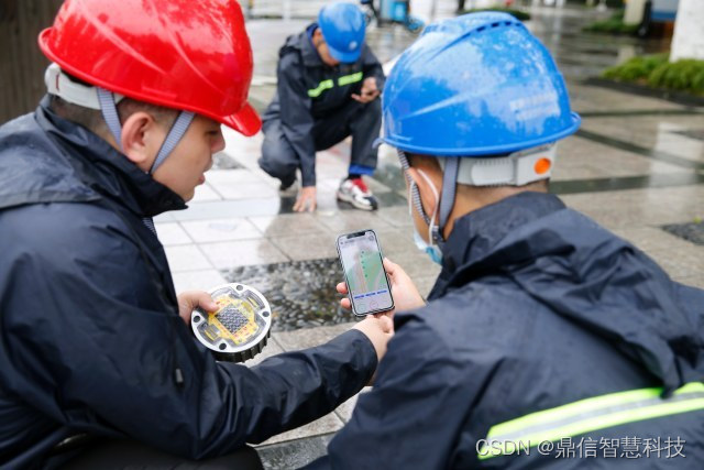 太阳能防外破智能地钉_灯光警示_定位-深圳鼎信