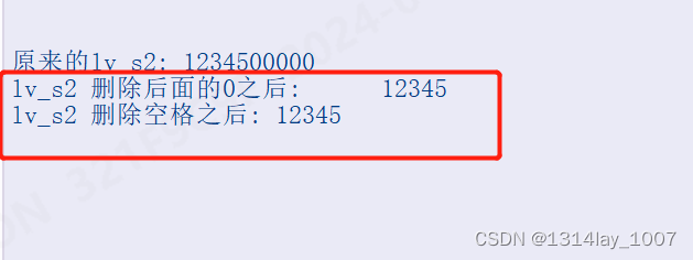 ABAP SHIFT-字符串移位 和 CONDENSE去除空格