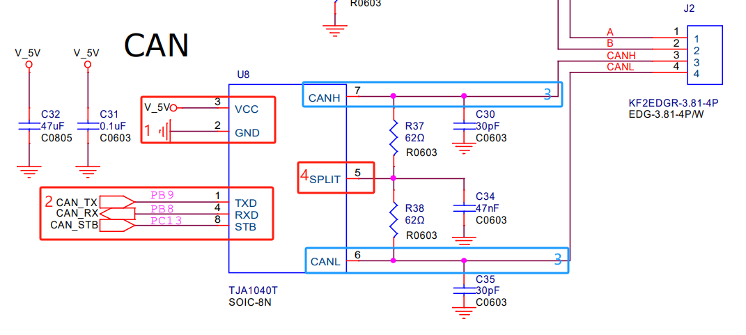 STM32自己从零开始实操05:接口电路原理图