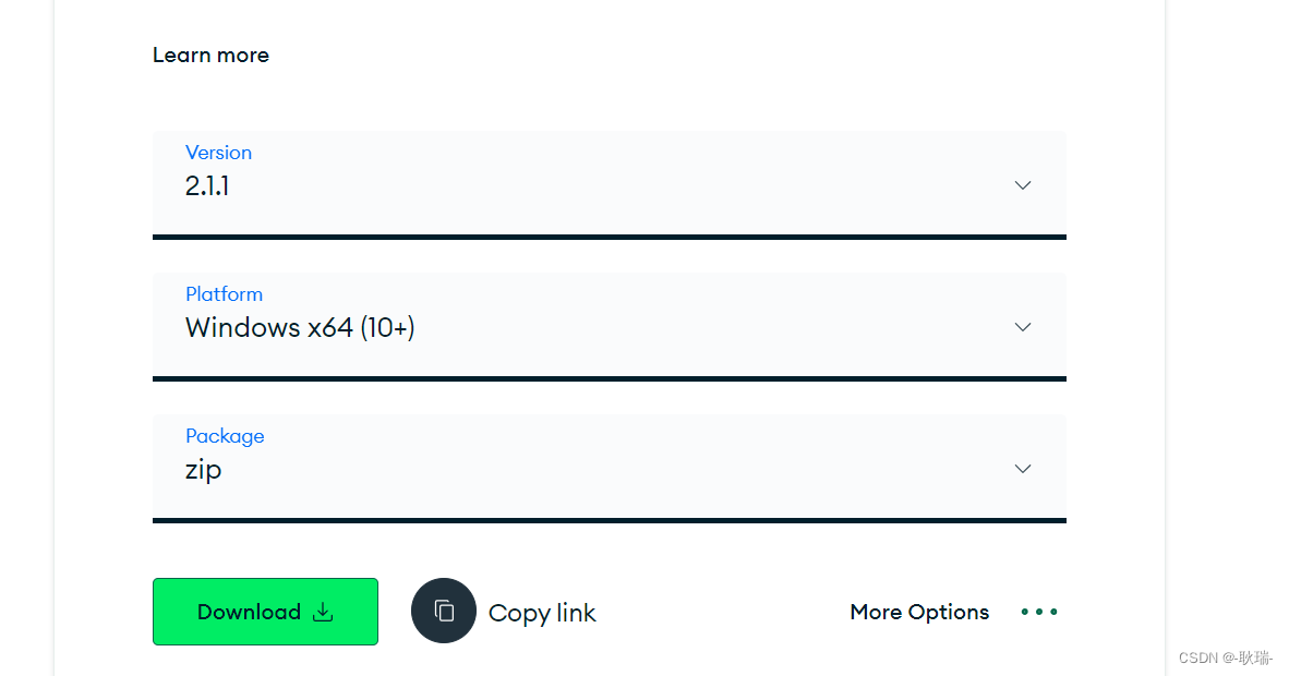 下载的 MongoDB bin目录下没有mongo.exe文件问题解决