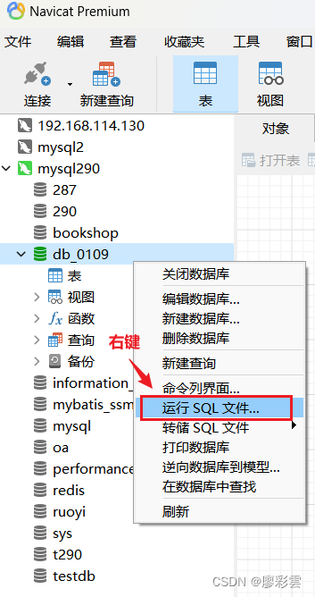 MySQL之数据的导入、导出&远程备份