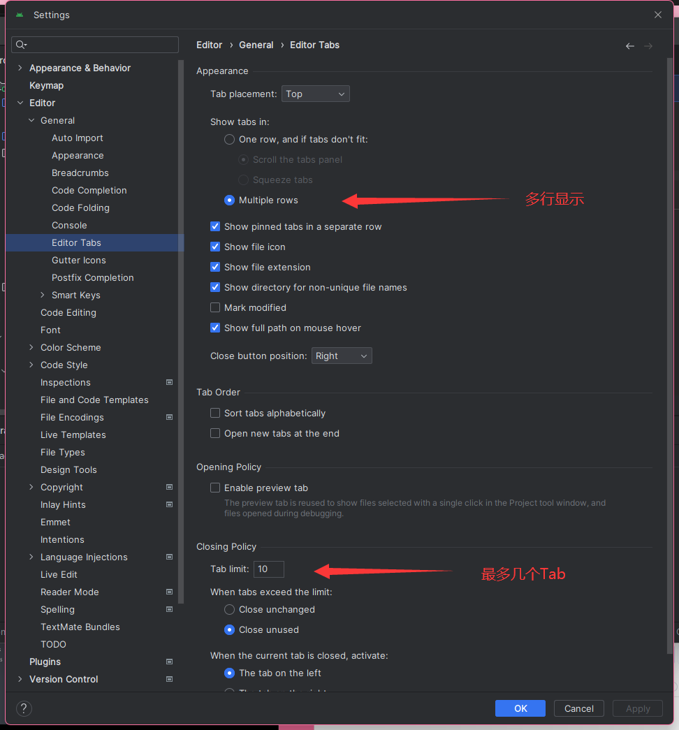 Android Studio - 显示配置