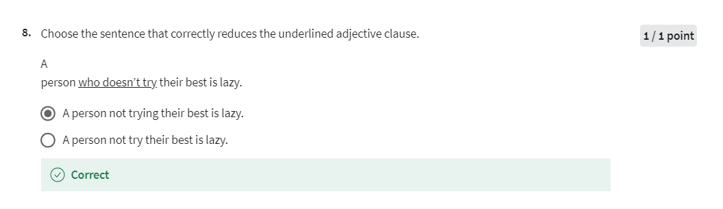 加州大学欧文分校英语中级语法专项课程02：Adjectives and Adjective Clauses 学习笔记