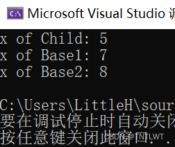 10_3、C++继承与派生：派生类成员访问