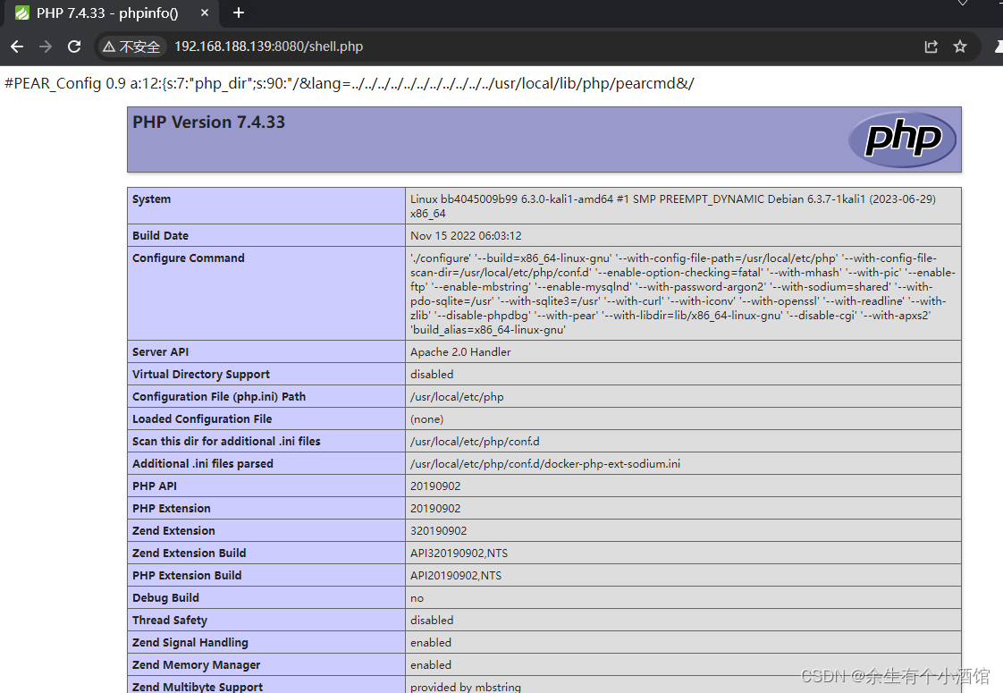 vulhub中ThinkPHP 多语言本地文件包含漏洞复现