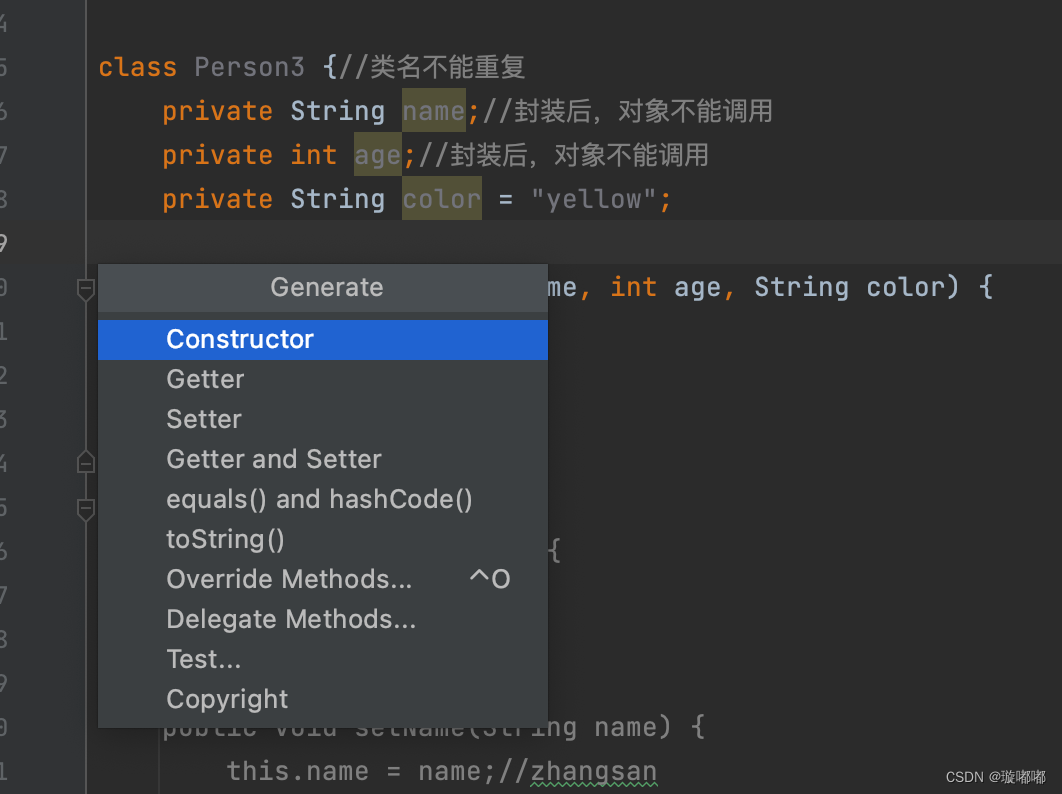 setter和getter方法解决属性不可见的问题解决_java get响应 怎么设置不可见属性-CSDN博客