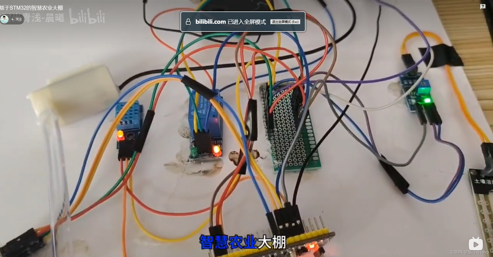 基于STM32的智能农场监控系统