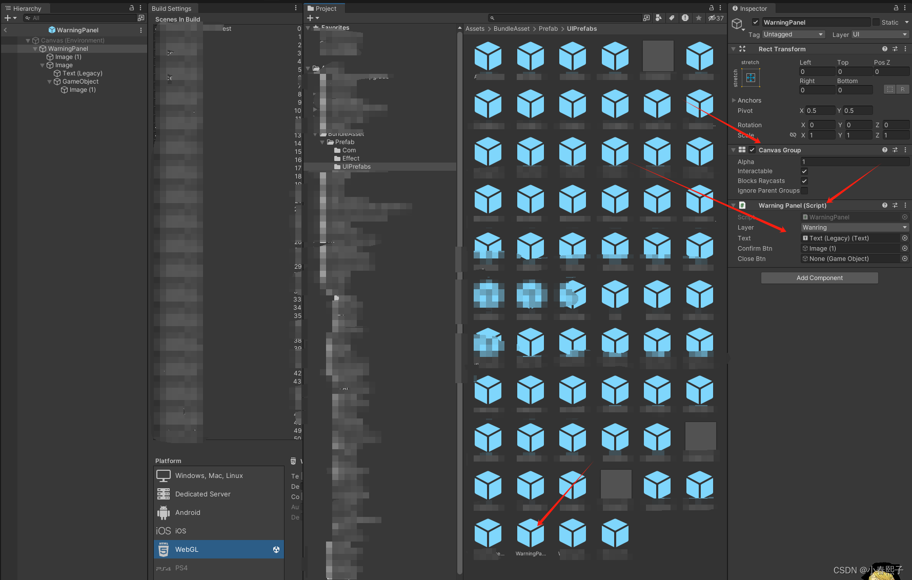 Unity组件开发--UI管理器