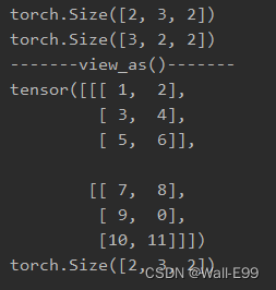 pytorch 常用api笔记