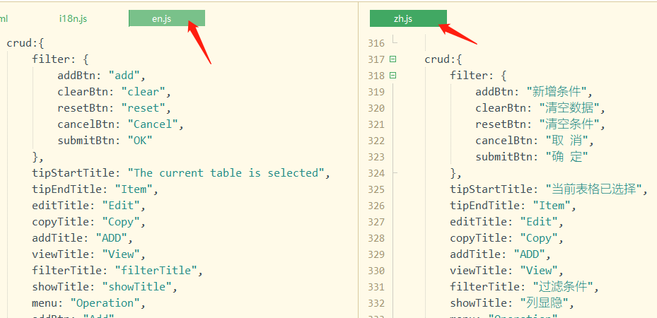 Avue代码i18n国际化的方法