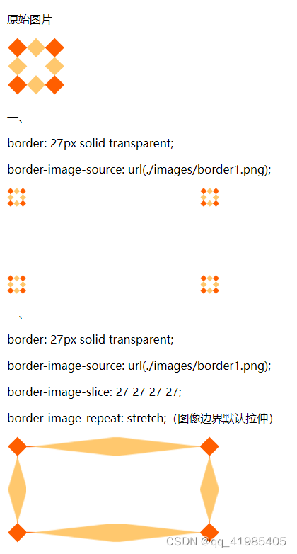 CSS3：border-image