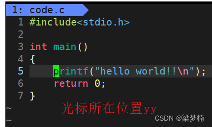 <span style='color:red;'>Linux</span> <span style='color:red;'>中</span><span style='color:red;'>的</span>vim<span style='color:red;'>和</span>gdb