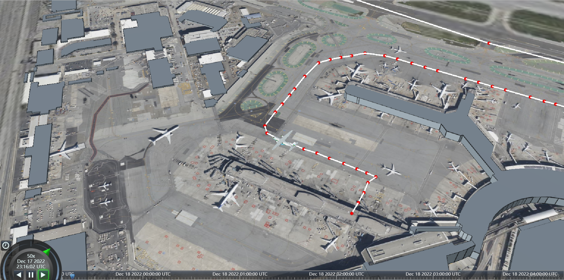Cesium实战三：飞行航线动画