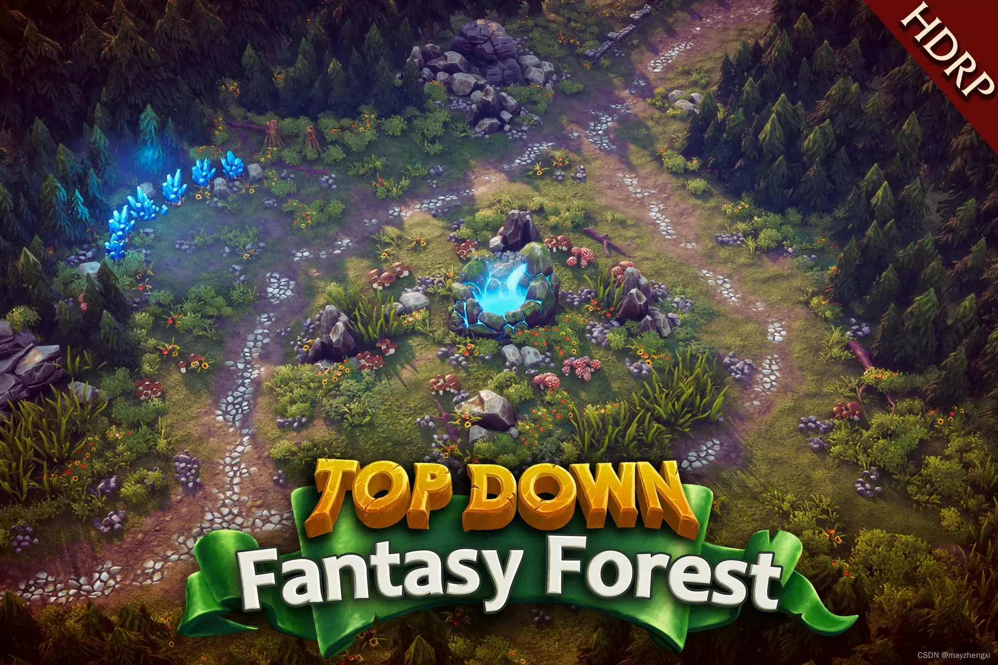 Top Down - Fantasy Forest (HDRP)