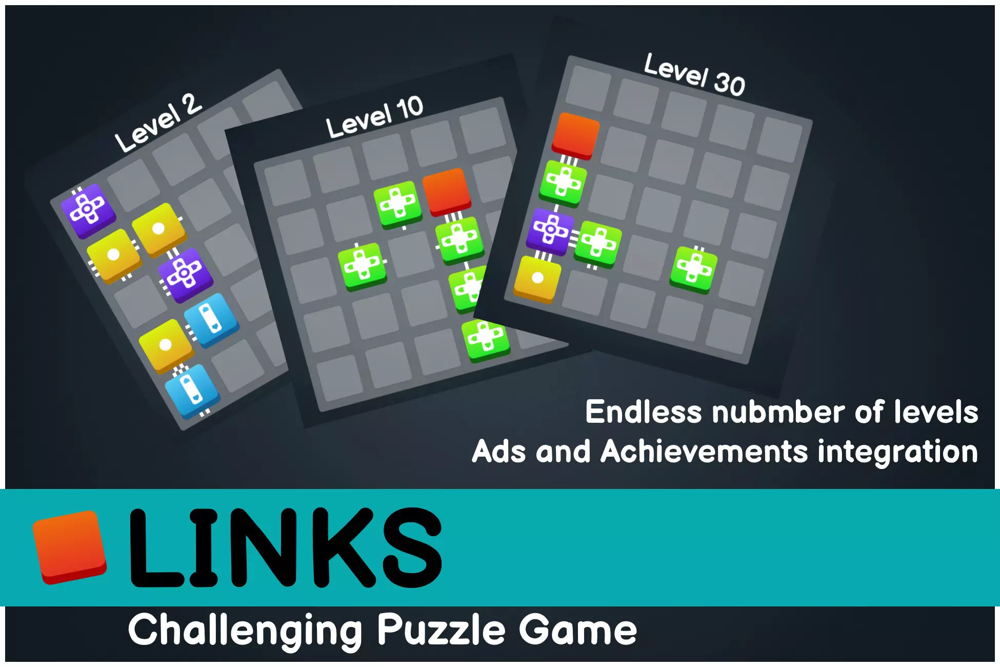 Links: Challenging Puzzle Game Template（益智游戏模板）