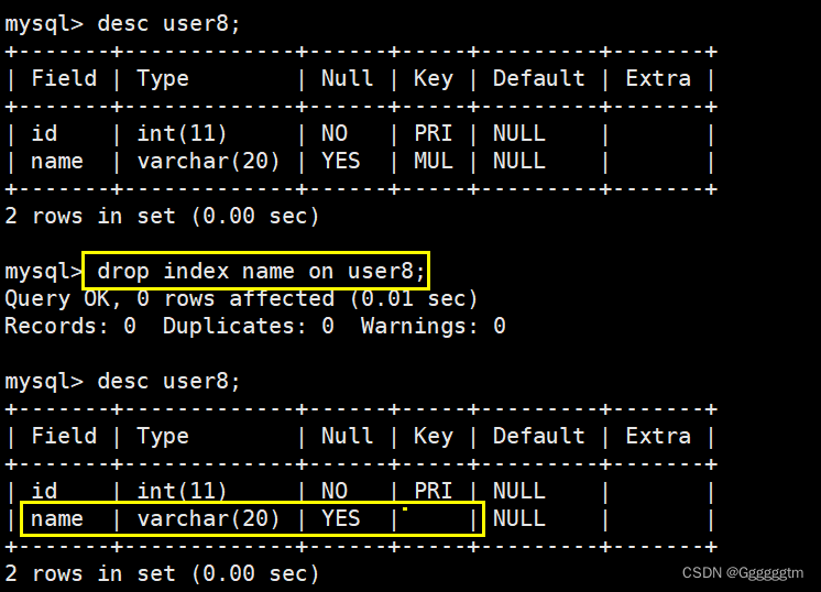 [MySQL] MySQL中的索引