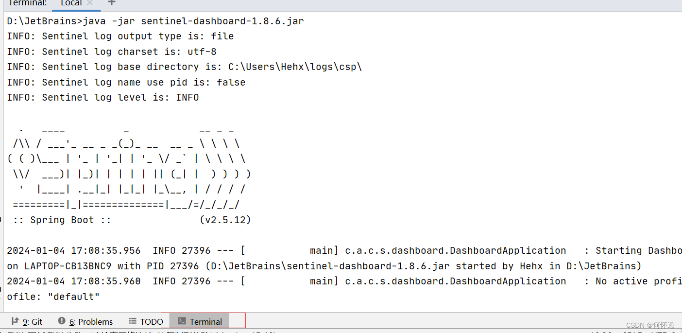 SpringBoot<span style='color:red;'>整合</span><span style='color:red;'>sentinel</span>