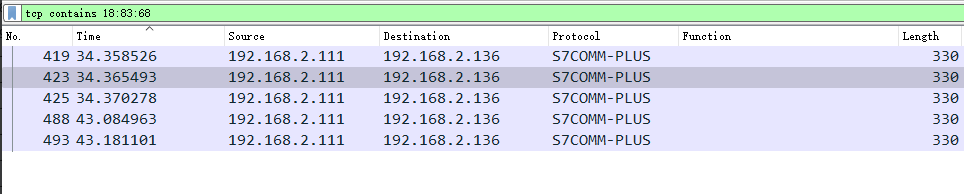 Wireshark 如何查找包含特定数据的数据帧