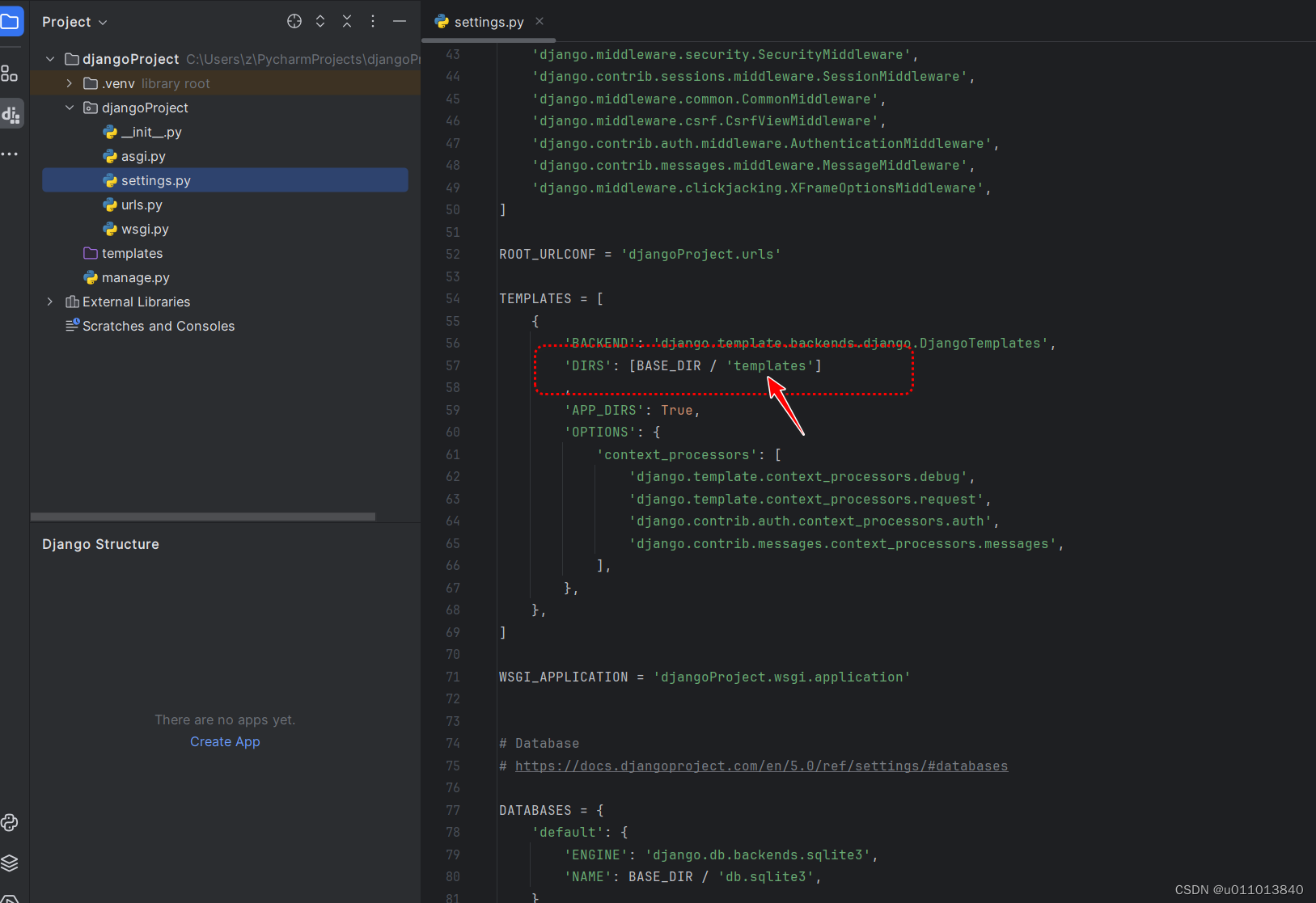 pycharm<span style='color:red;'>创建</span><span style='color:red;'>的</span>项目