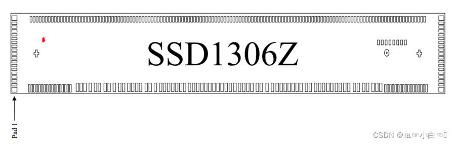 0.96寸OLED显示屏模块