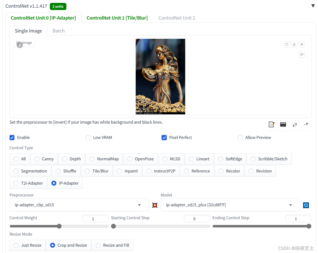 Stable Diffusion使用ControlNet:<span style='color:red;'>IP</span>-<span style='color:red;'>Adapter</span>实现图片风格迁移