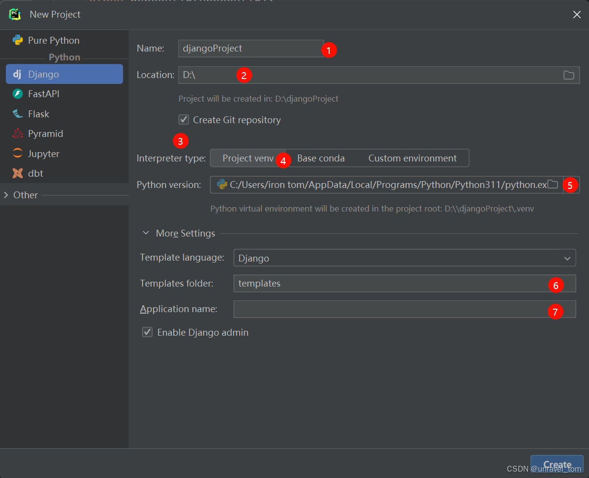 <span style='color:red;'>Blog</span><span style='color:red;'>搭</span><span style='color:red;'>建</span>：pycharm+虚拟环境+django