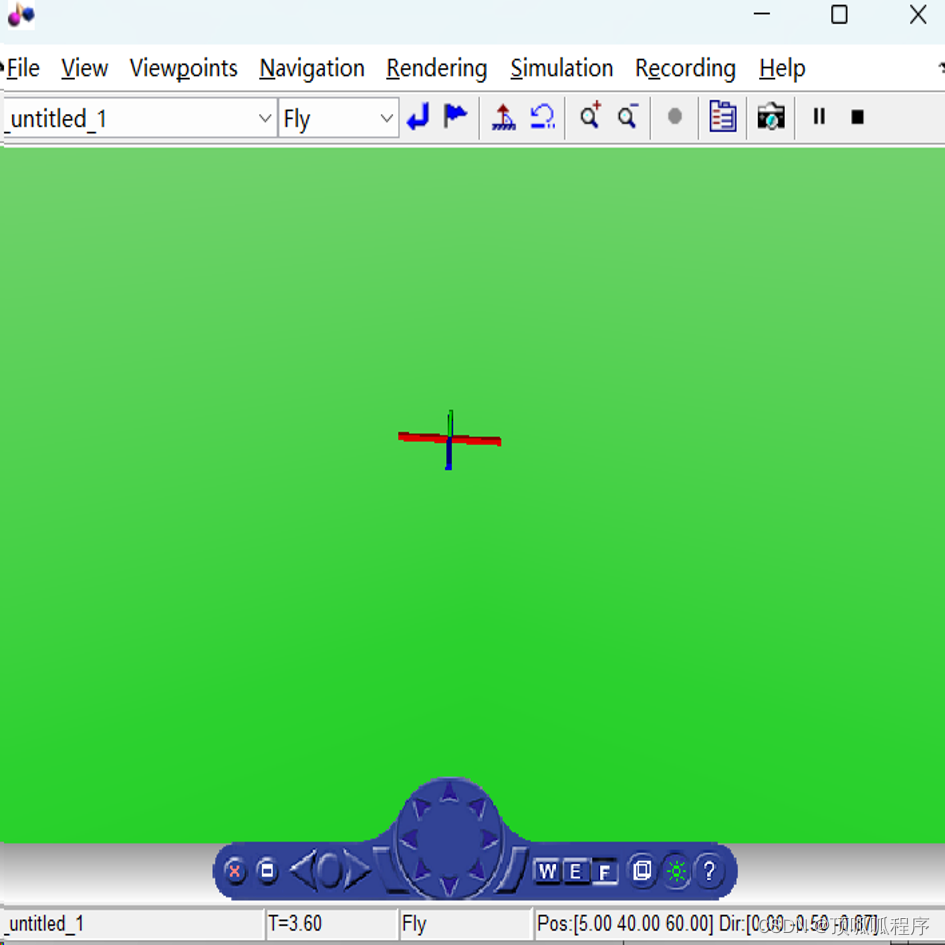 207基于matlab Simulink的无人机模型模拟飞机飞行过程