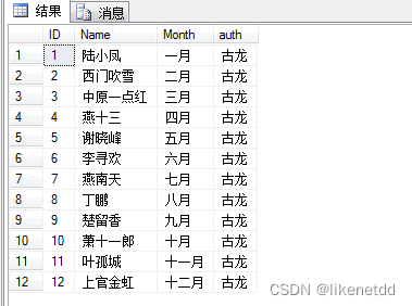 Sql 动态行转列