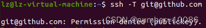 git@github.com: Permission denied (publickey).