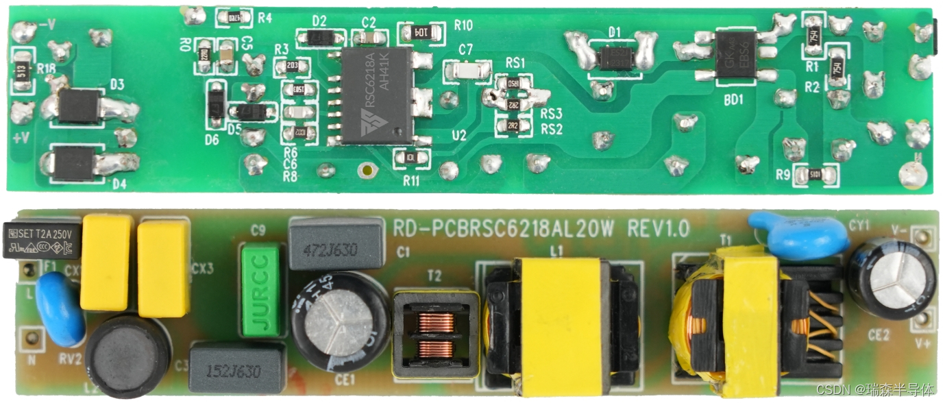 RSC6218A的LED驱动电源板