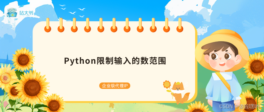 Python中限制输入数值范围的技术性探讨